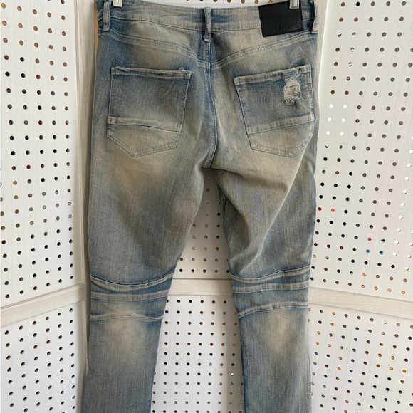 Rue21 Distressed Blue Skinny Jeans - Picture 4 of 6